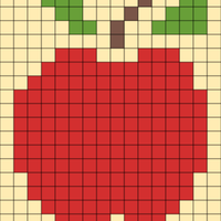 2"block-apple